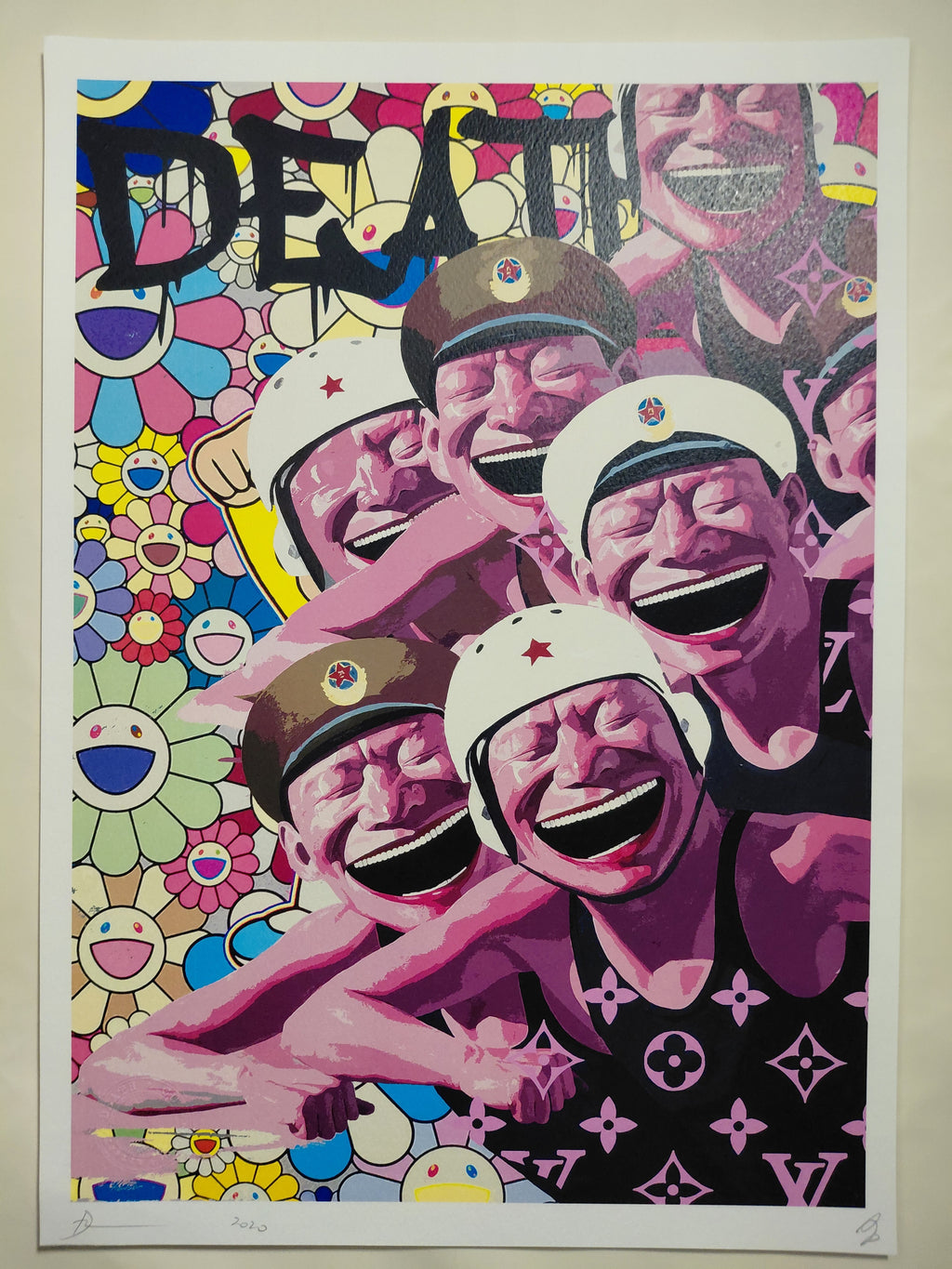 Death NYC #AP/100 World Art Printing Limited