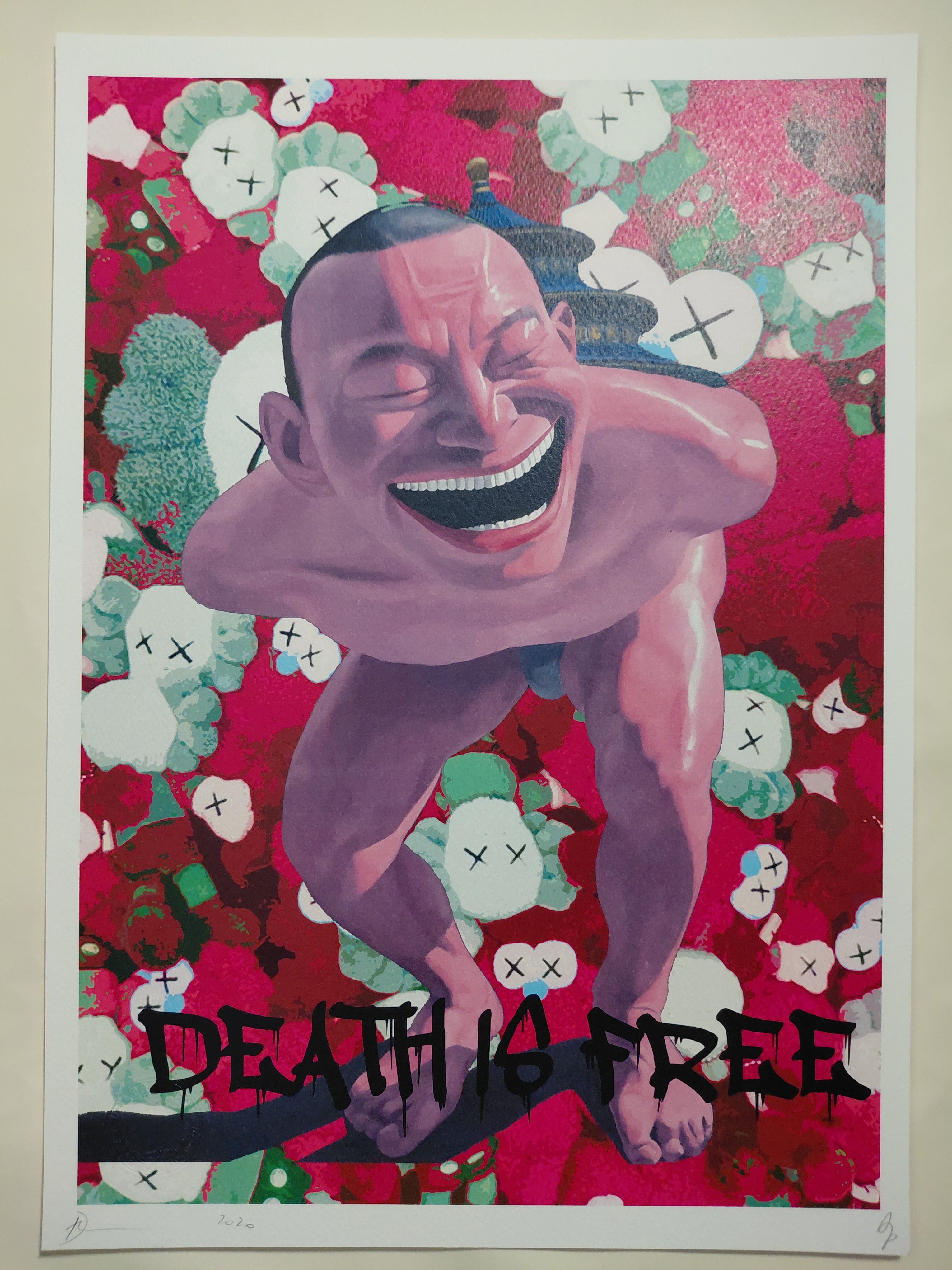 Death NYC #AP/100 World Art Printing Limited