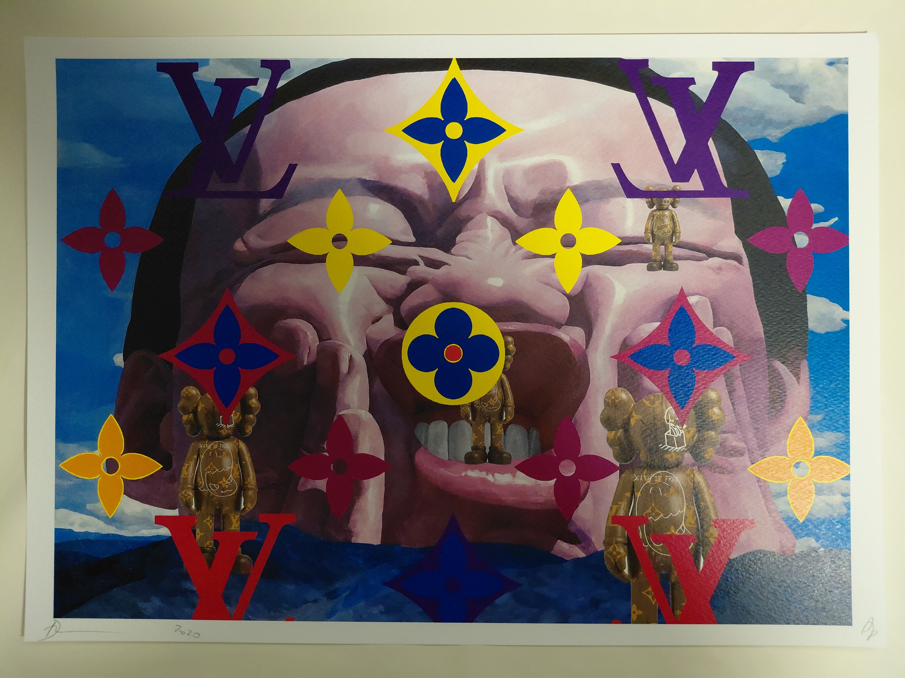 Death NYC #AP/100 World Art Printing Limited