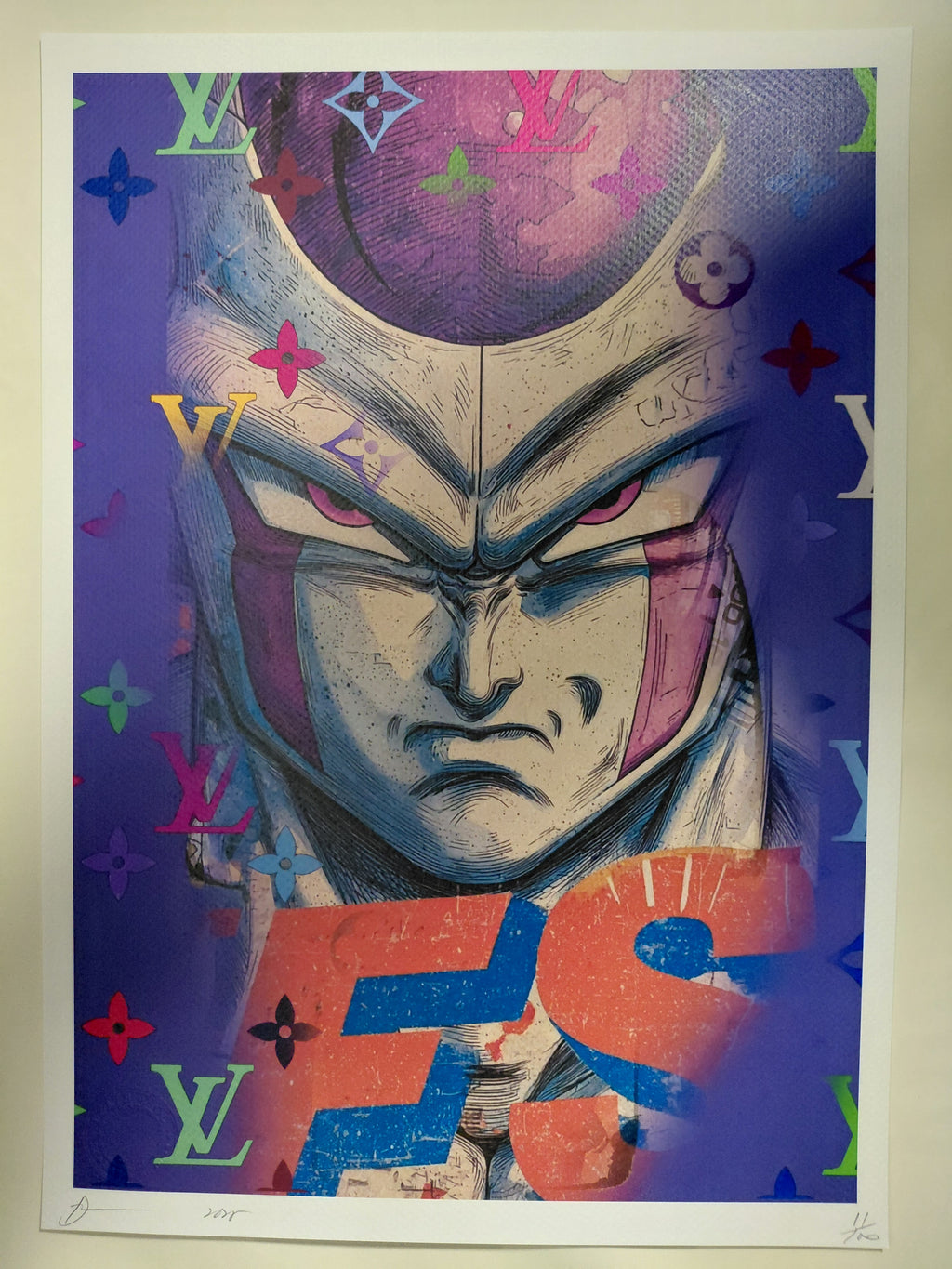 Death NYC #AP/100 World Art Printing Limited