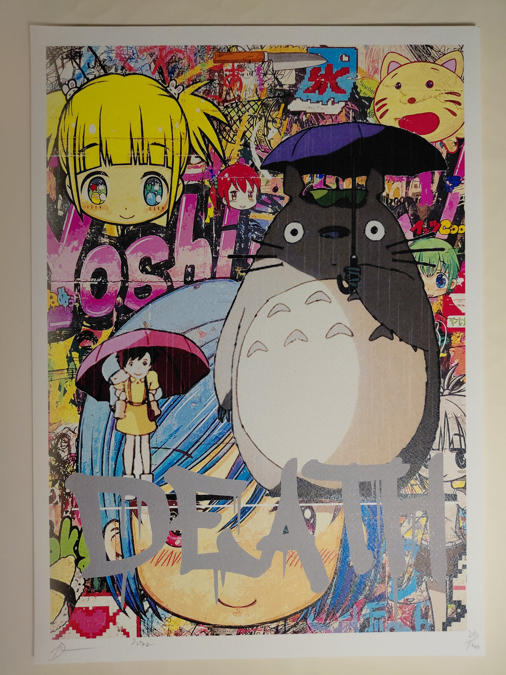 Death NYC #AP/100 World Art Printing Limited