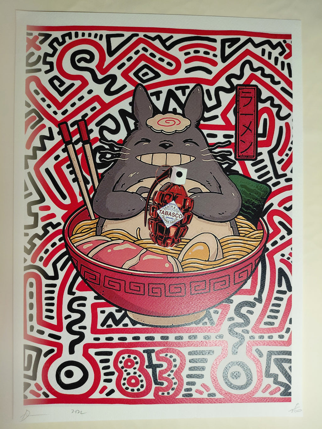 Death NYC #AP/100 World Art Printing Limited