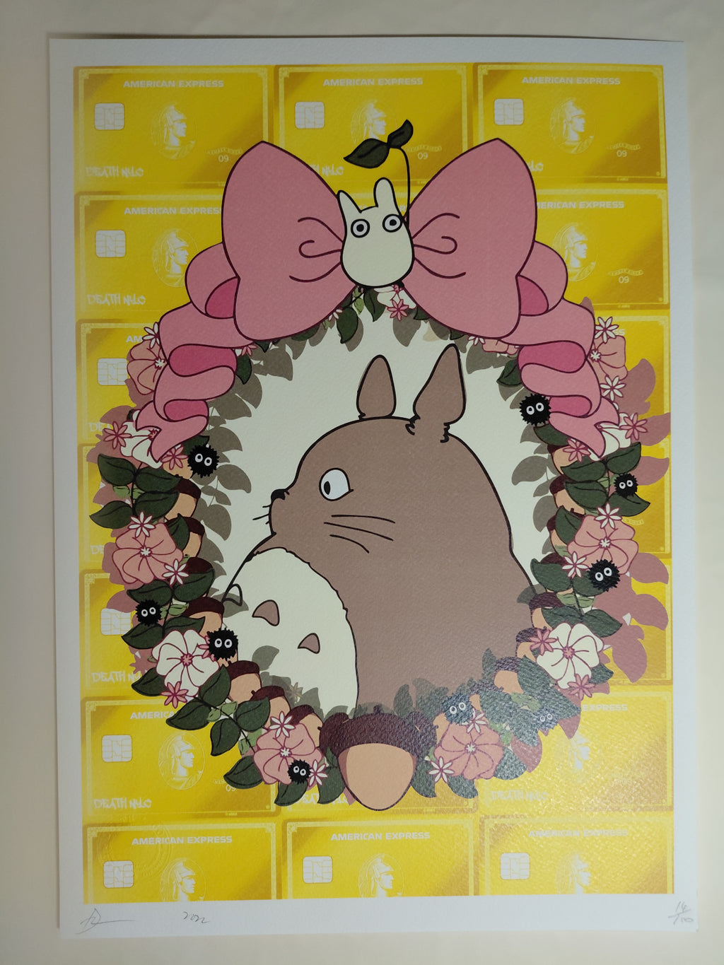 Death NYC #AP/100 World Art Printing Limited