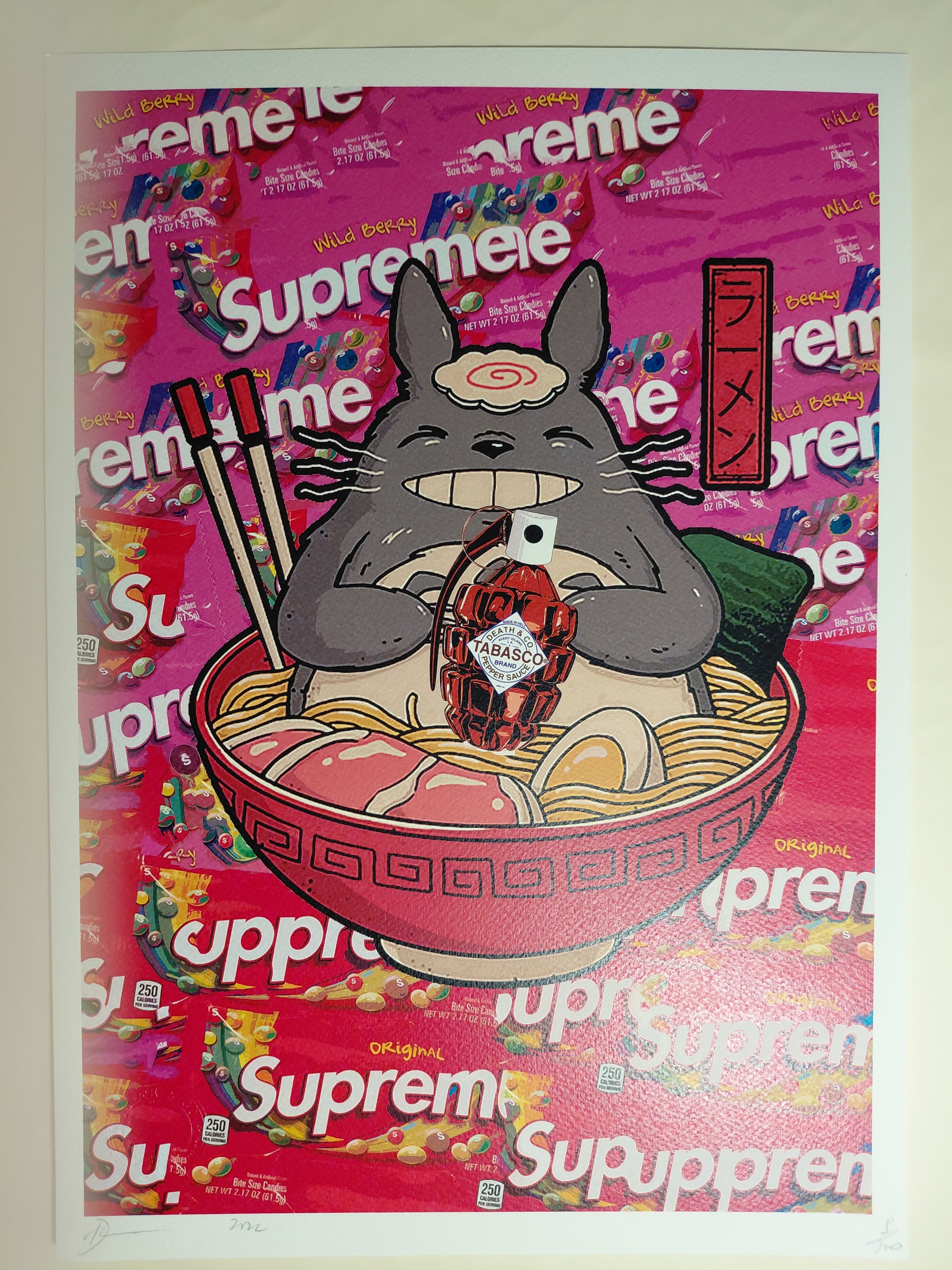 Death NYC #AP/100 World Art Printing Limited