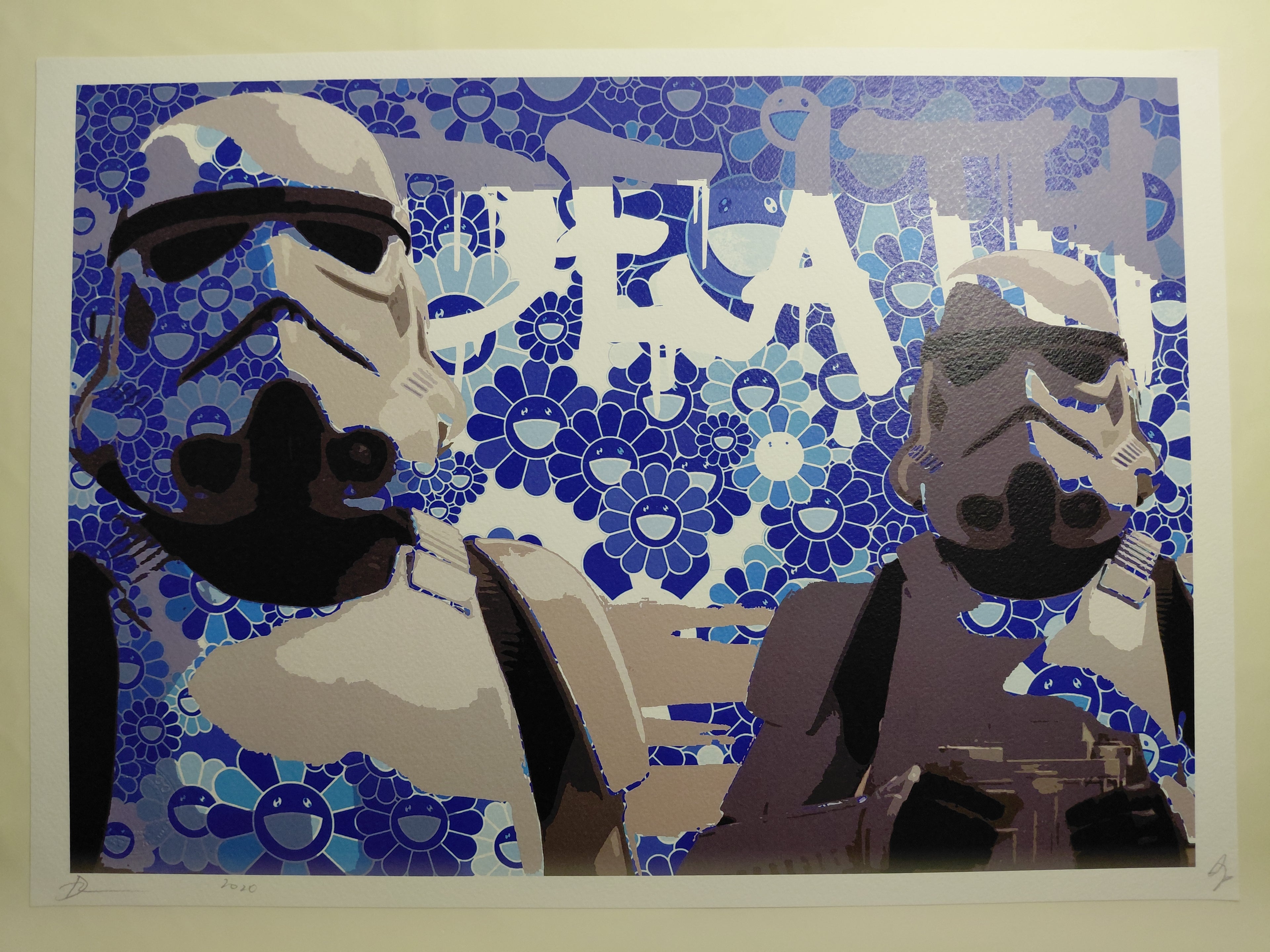 Death NYC #AP/100 World Art Printing Limited