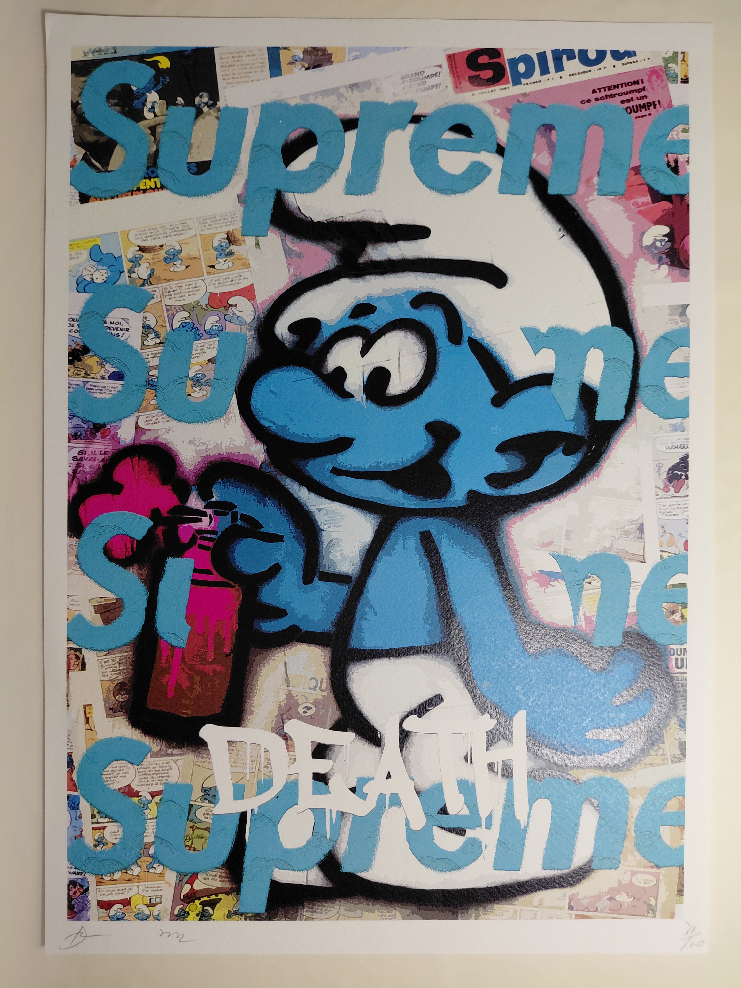 Death NYC #AP/100 World Art Printing Limited