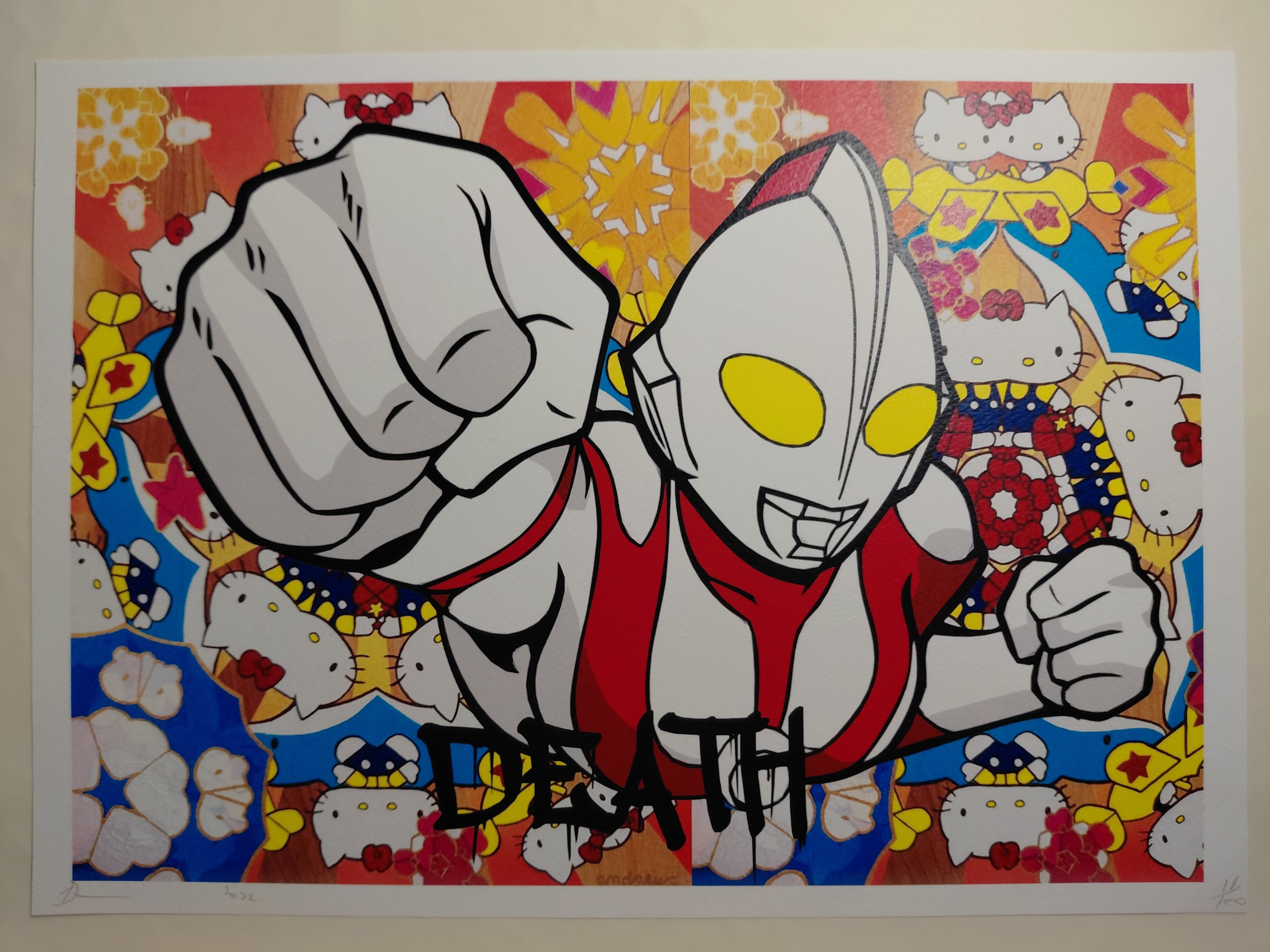 Death NYC #AP/100 World Art Printing Limited