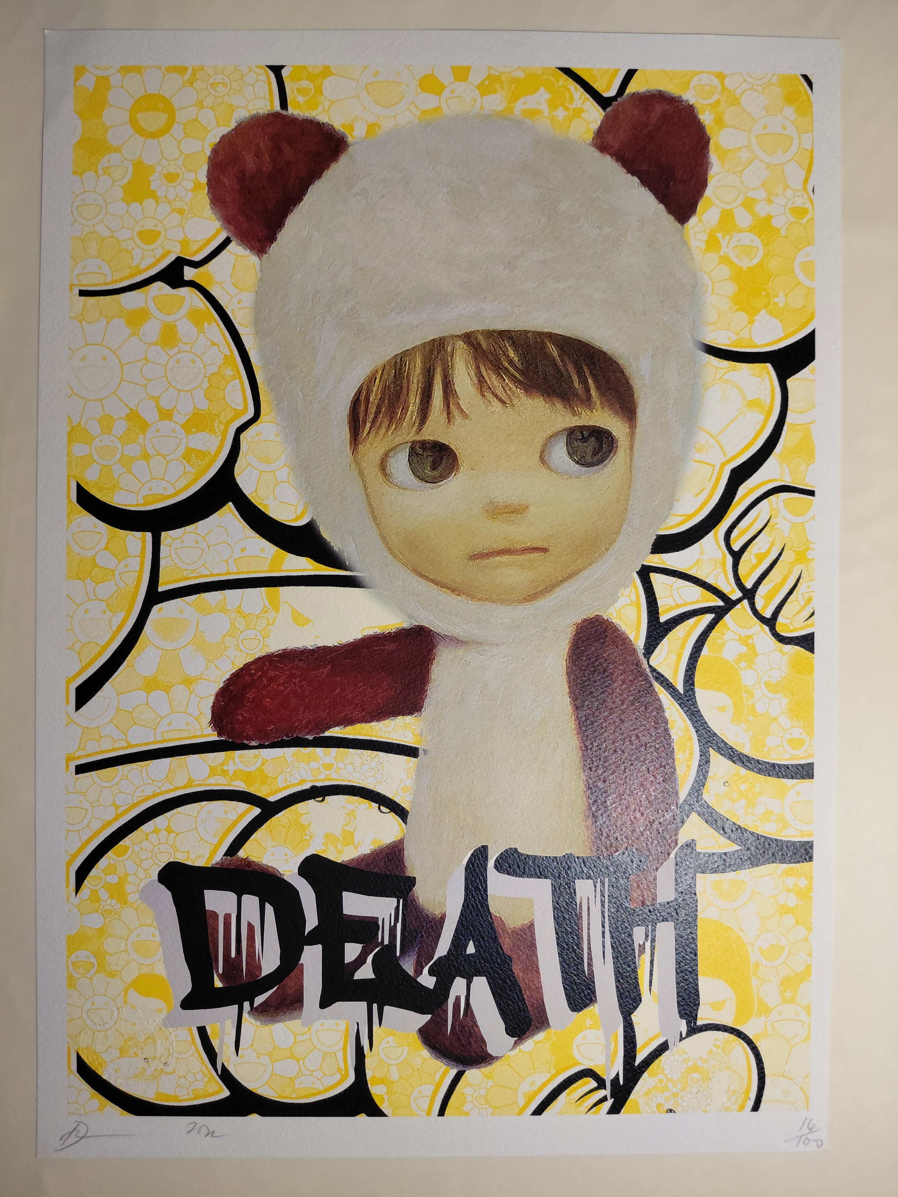 Death NYC #AP/100 World Art Printing Limited