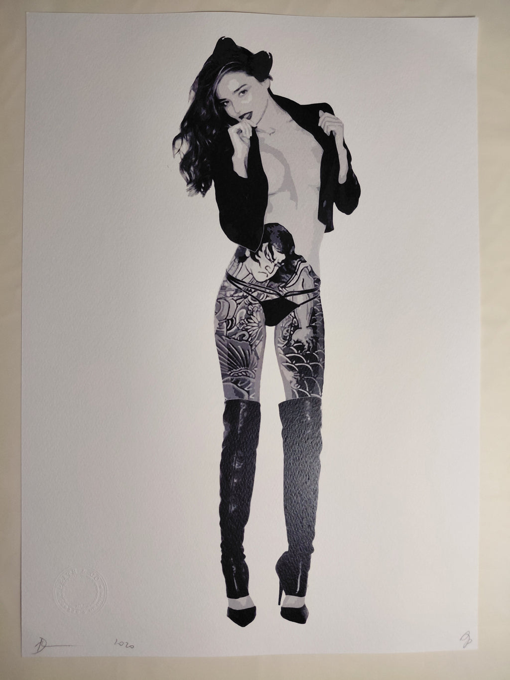 Death NYC #AP/100 World Art Printing Limited