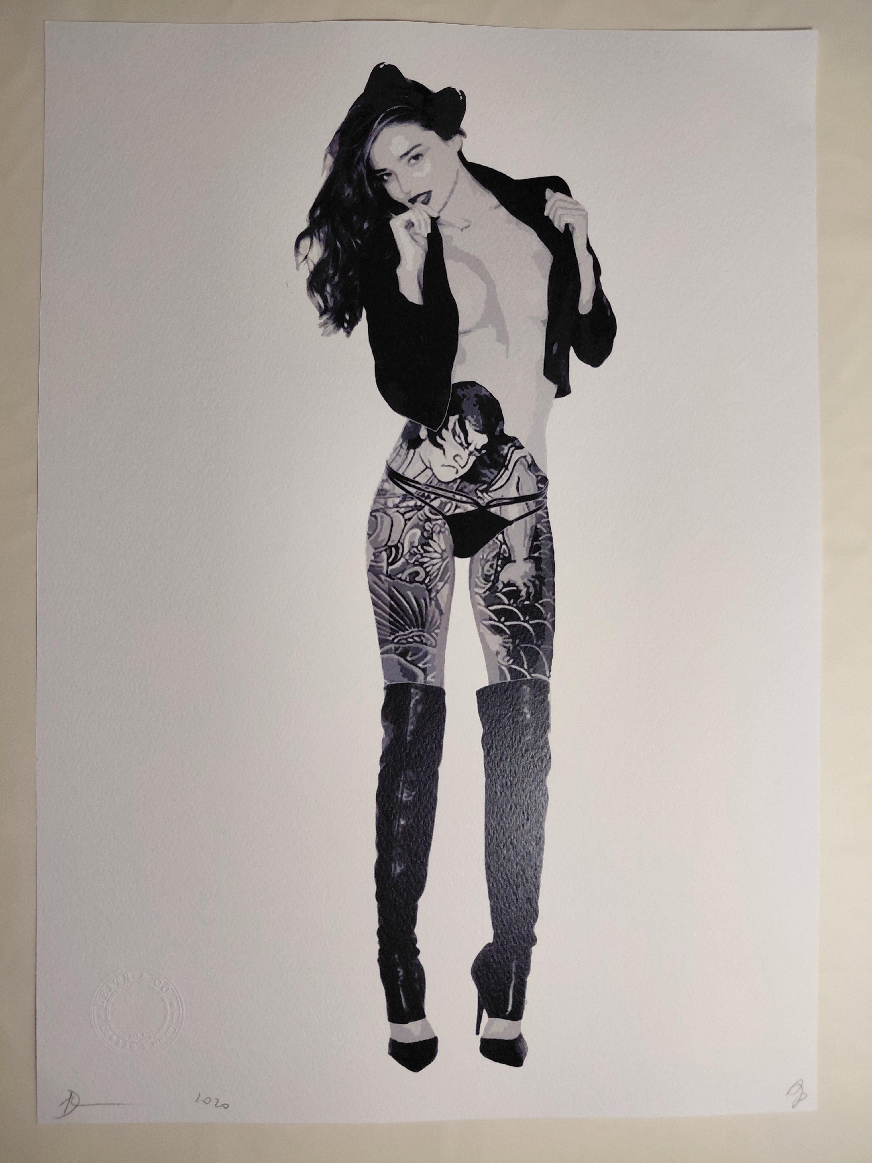 Death NYC #AP/100 World Art Printing Limited