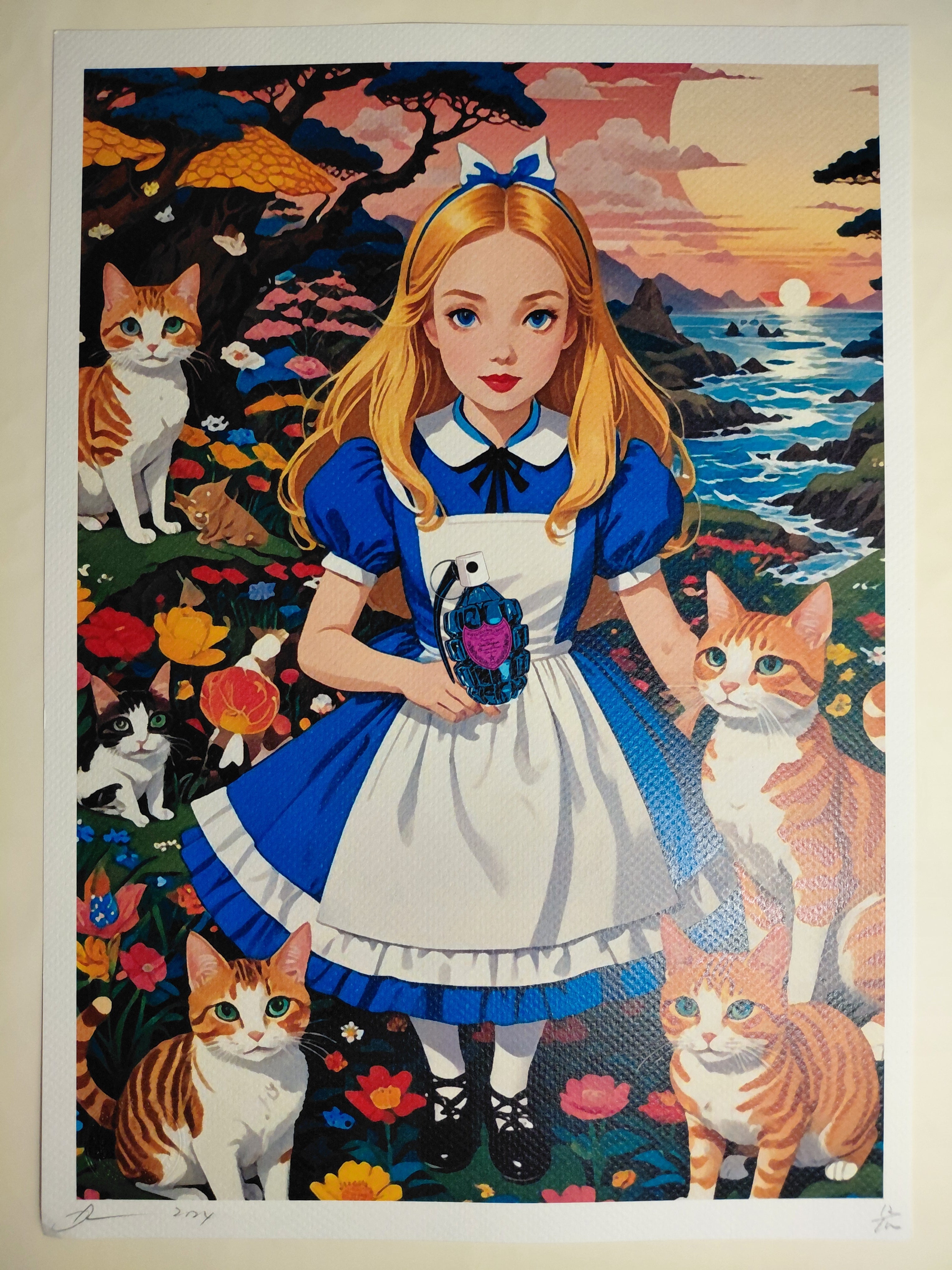 Death NYC #AP/100 World Art Printing Limited