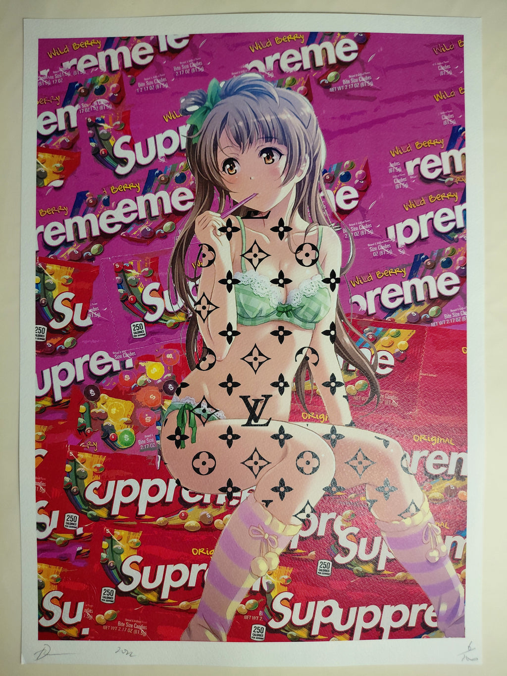 Death NYC #AP/100 World Art Printing Limited