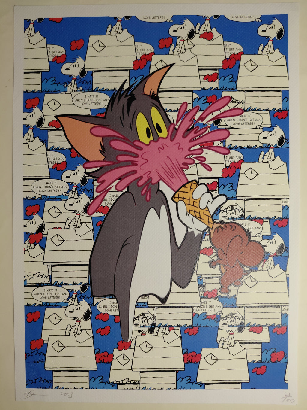 Death NYC #AP/100 World Art Printing Limited