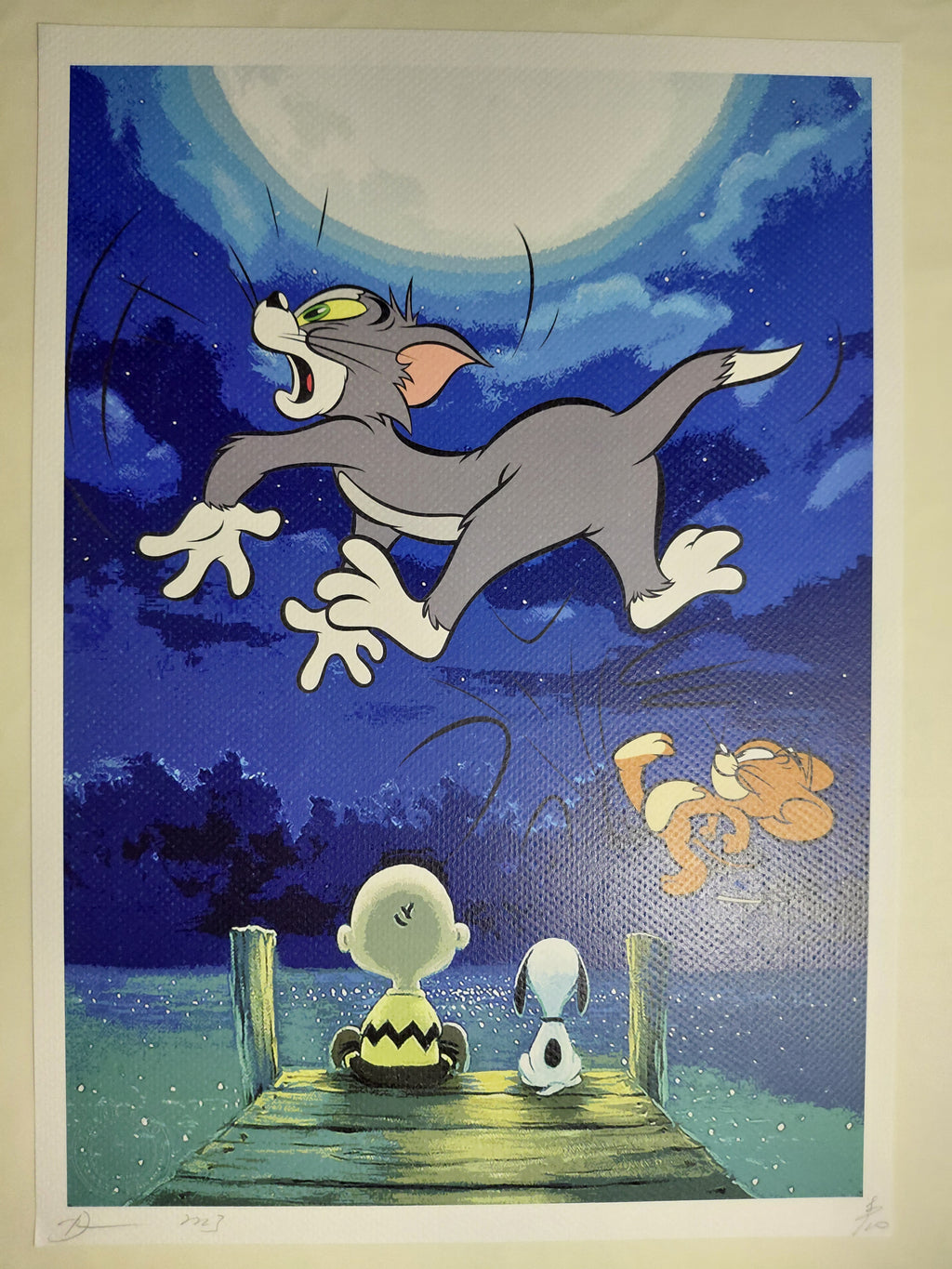 Death NYC #AP/100 World Art Printing Limited