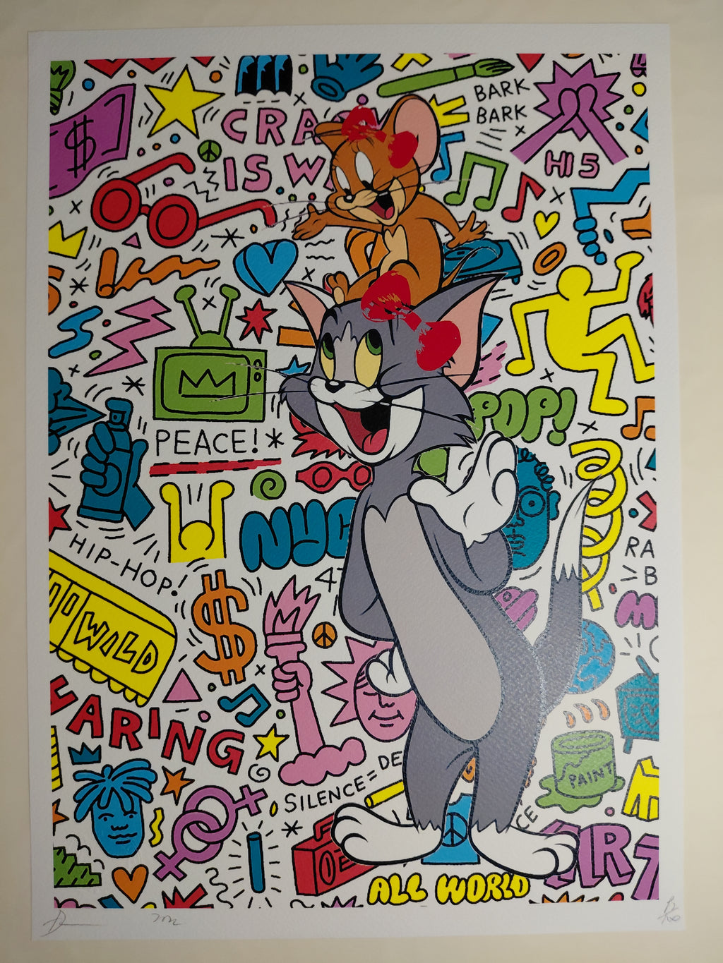 Death NYC #AP/100 World Art Printing Limited